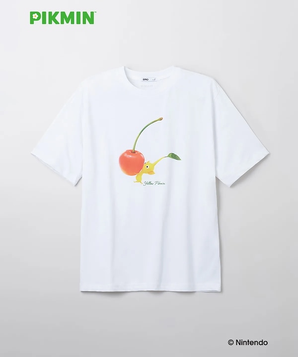 SPAO ピクミンTシャツ Qoo10 スパオ ピクミン Tシャツ・カットソー [3カラ