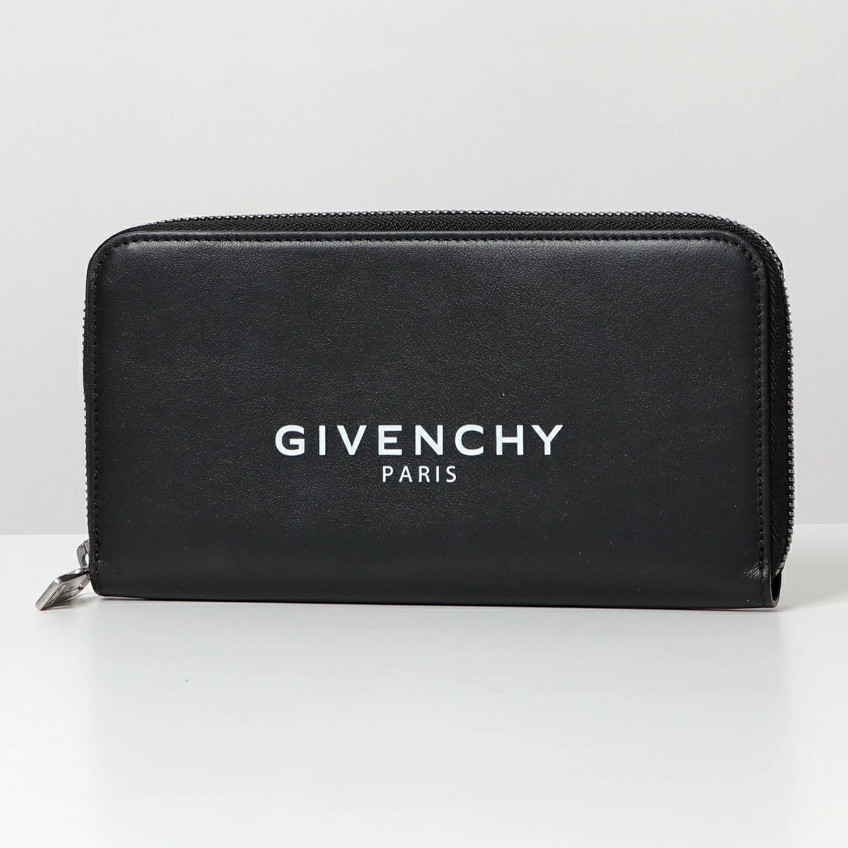 GIVENCHY ジバンシィ BK600GK0AC LONG ZIPPED WALLET ラウンドファスナー 長財布 ロゴ カラー001/BLACK メンズ