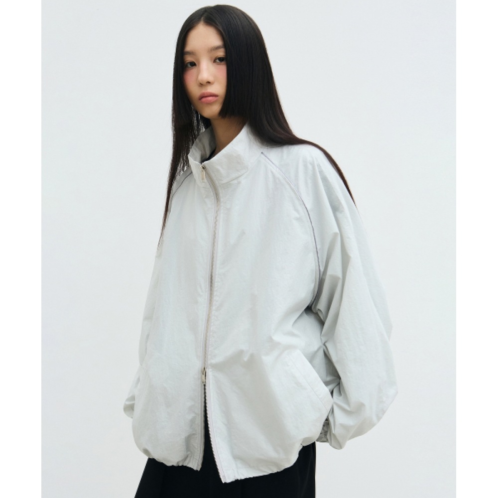 ニック&ニコールニックニコールオーバーサイズグルービージャンパー_グレー