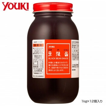 YOUKI ユウキ食品 豆チ醤（トウチジャン） 1kgx12個入り 212265