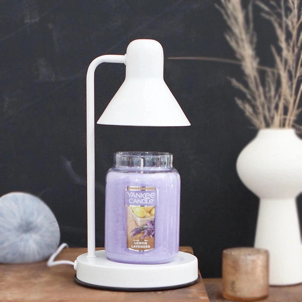ラージ尺 + ザスウィート モノ キャンドルウォーマー ダイヤル + 電球 2p レモンラベンダー/ (香り選択可能)