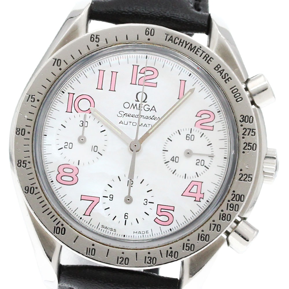 オメガ OMEGA 3834.74.34 スピードマスター クロノグラフ 自動巻き メンズ _849775【中古】
