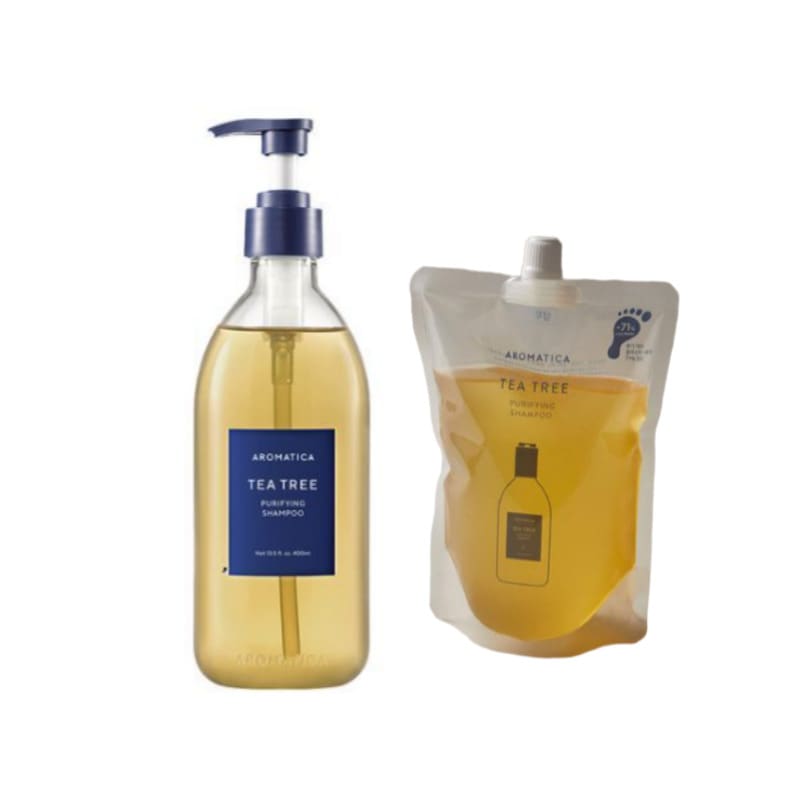 ティーツリー ピュリファイング シャンプー 400ml ダブル企画