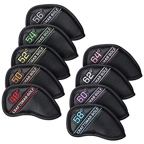 CRAFTSMAN(クラフトマン) ゴルフアイアンカバー ウェッジカバー ヘッドカバー 3*9Pw
