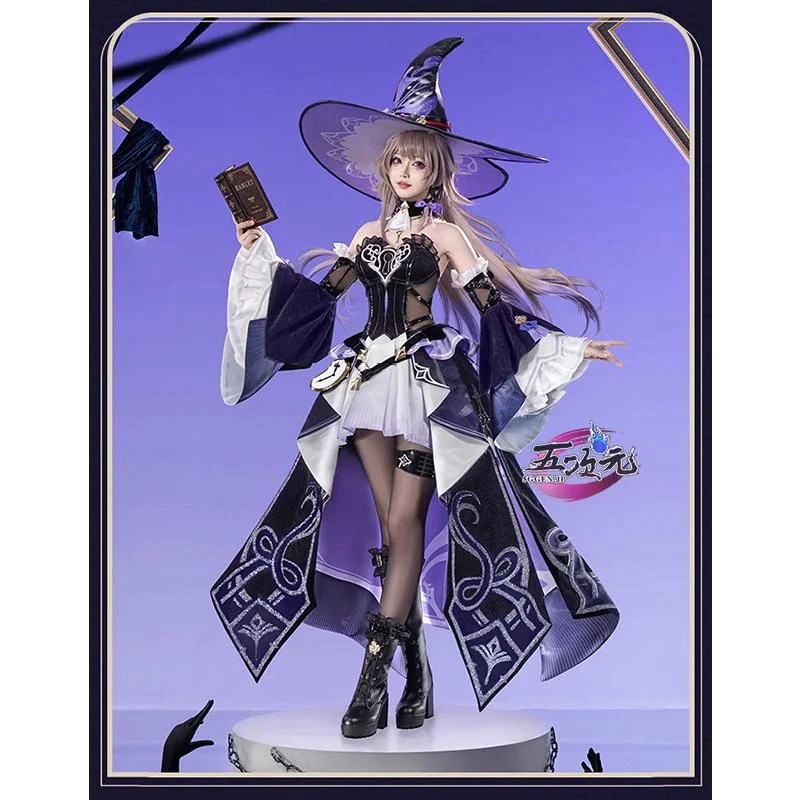 即納あり 【大人気N0.1】　崩壊スターレイル　コスプレ　スタレ　マダムヘルタ　衣装　ins大人気 ウィッグ　靴　髙!品!質