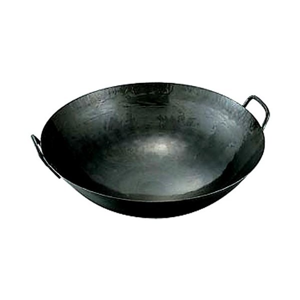 カンダ 鉄打出中華鍋 1.2mm(取手溶接)45cm