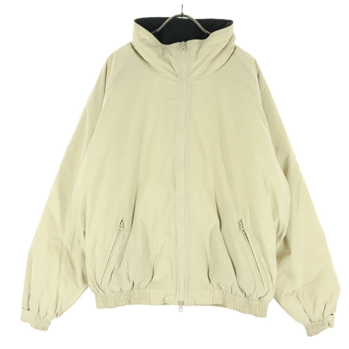 EVISTUB エヴィスタブ 長袖 ブルゾン XS ベージュ 内側 フリース メンズ 古着