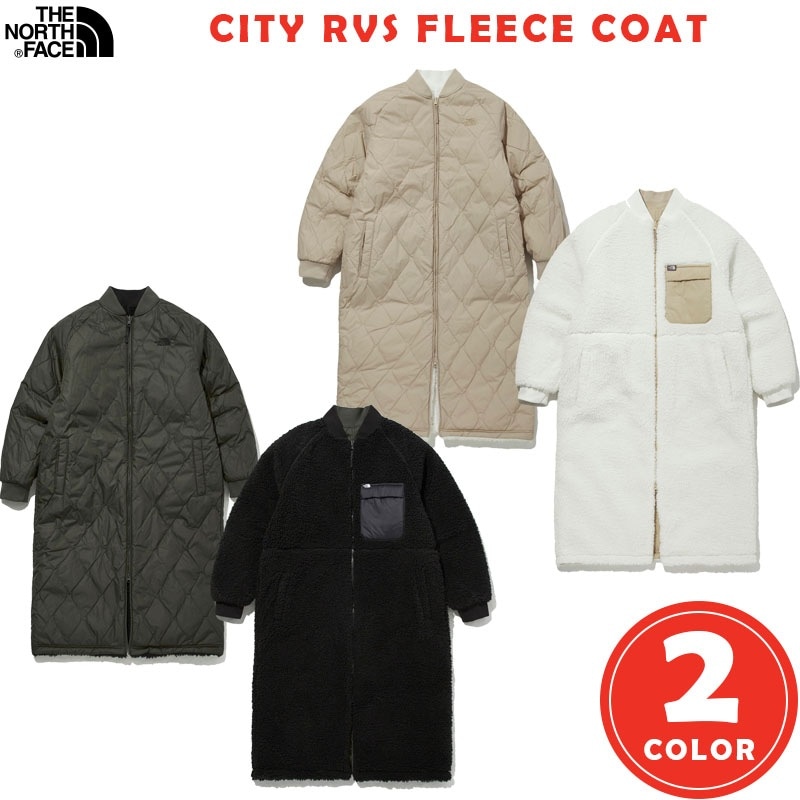 韓国正規品保証 関税負担なし NC3NM55A CITY RVS FLEECE COATデイリー 基本 着装 男子 女子 人気 韓国 ファッション 男女共用 アウトドア