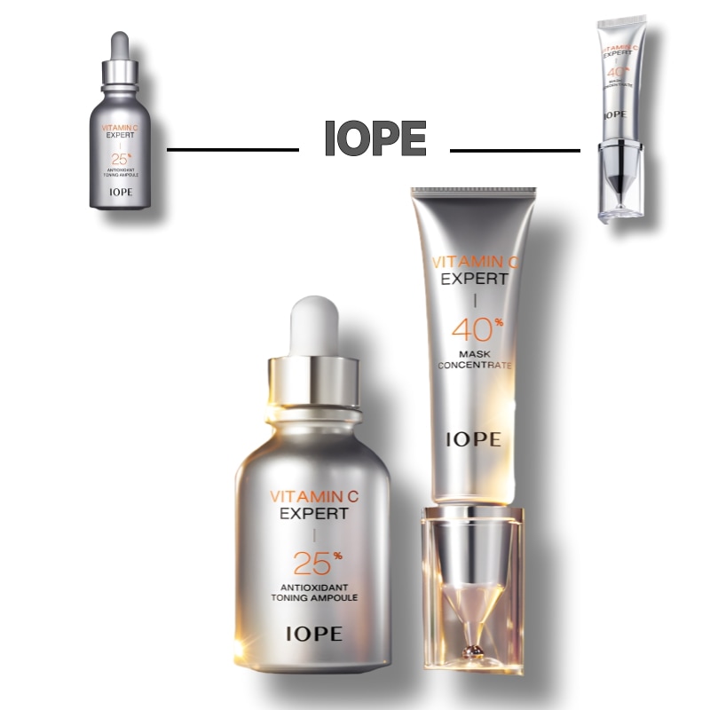 【選べる2タイプ】ビタミンCエキスパート 25％アンプル／40％マスクコンセントレート高濃度ビタミンC集中ケア