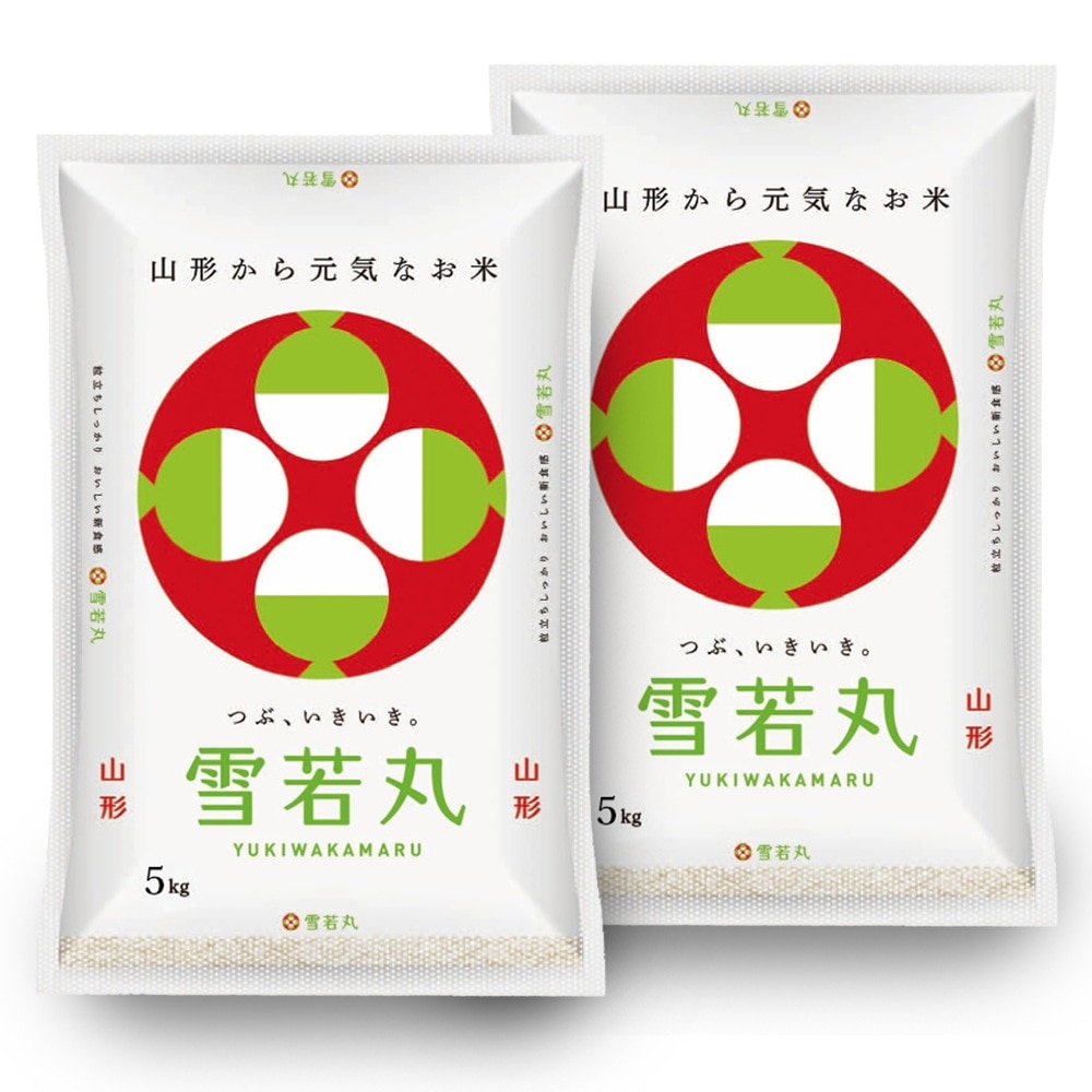 令和6年 雪若丸 10kg (5kgｘ2袋) 山形県産