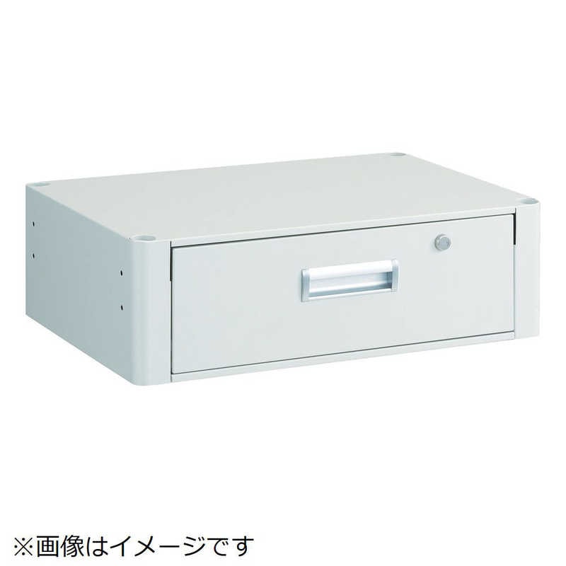 トラスコ中山　ファルコンワゴン 1段引出 600X400 YG色　FAW64VYG