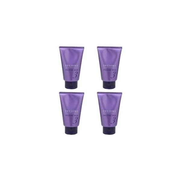 プレジューム ミルク 3 110g 4個セット ヘアスタイリング トリートメント