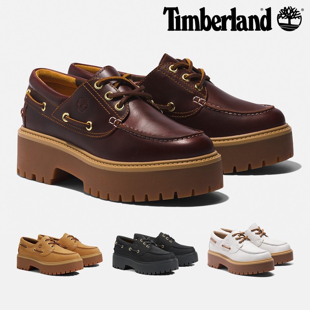 Timberland ブーツ レディース ストーンストリート スリーアイ A2QDM A6AUS A6AVE001 A64F4 ティンバーランド Stone Street 3 Eyes デッキシューズ