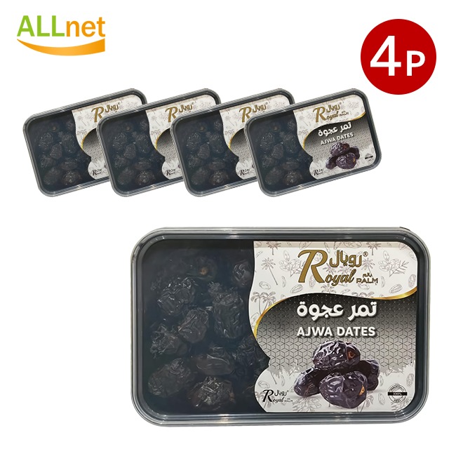 AJWA DATES アジュワデーツ なつめやし 乾燥果実 400g　4個セット