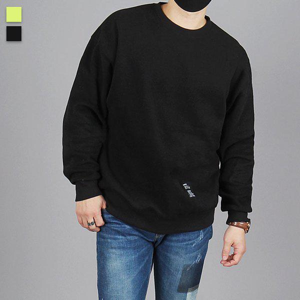 WF メンズ ビッグサイズ オーバーフィット ライト 裏起毛 スウェットシャツ