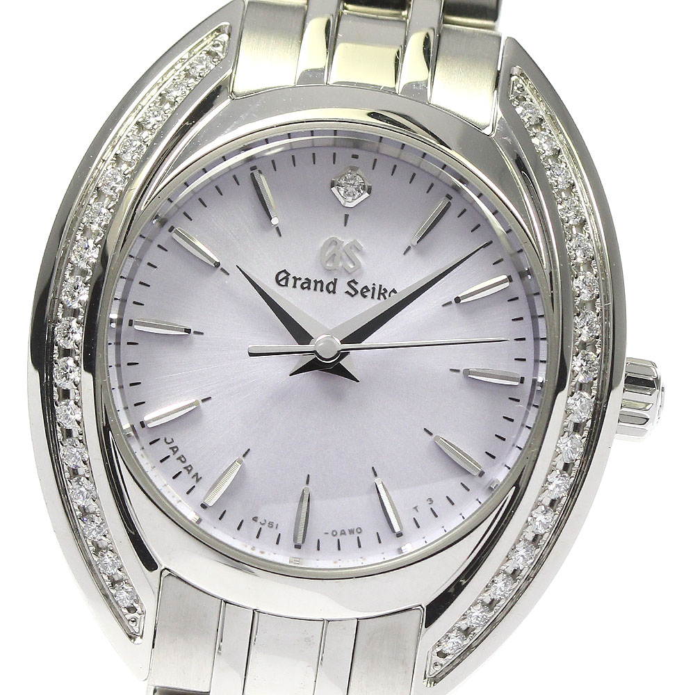セイコー SEIKO STGF349/4J51-0AR0 グランドセイコー エレガンスコレクション サイドダイヤ クォーツ レディース 良品 箱・保証書付_793091【中古】 229,320円