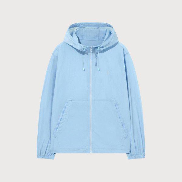 M ジャケット CQK CO2501JK04-BL パッカブル軽量ウィンドブレーカージャケット Blue