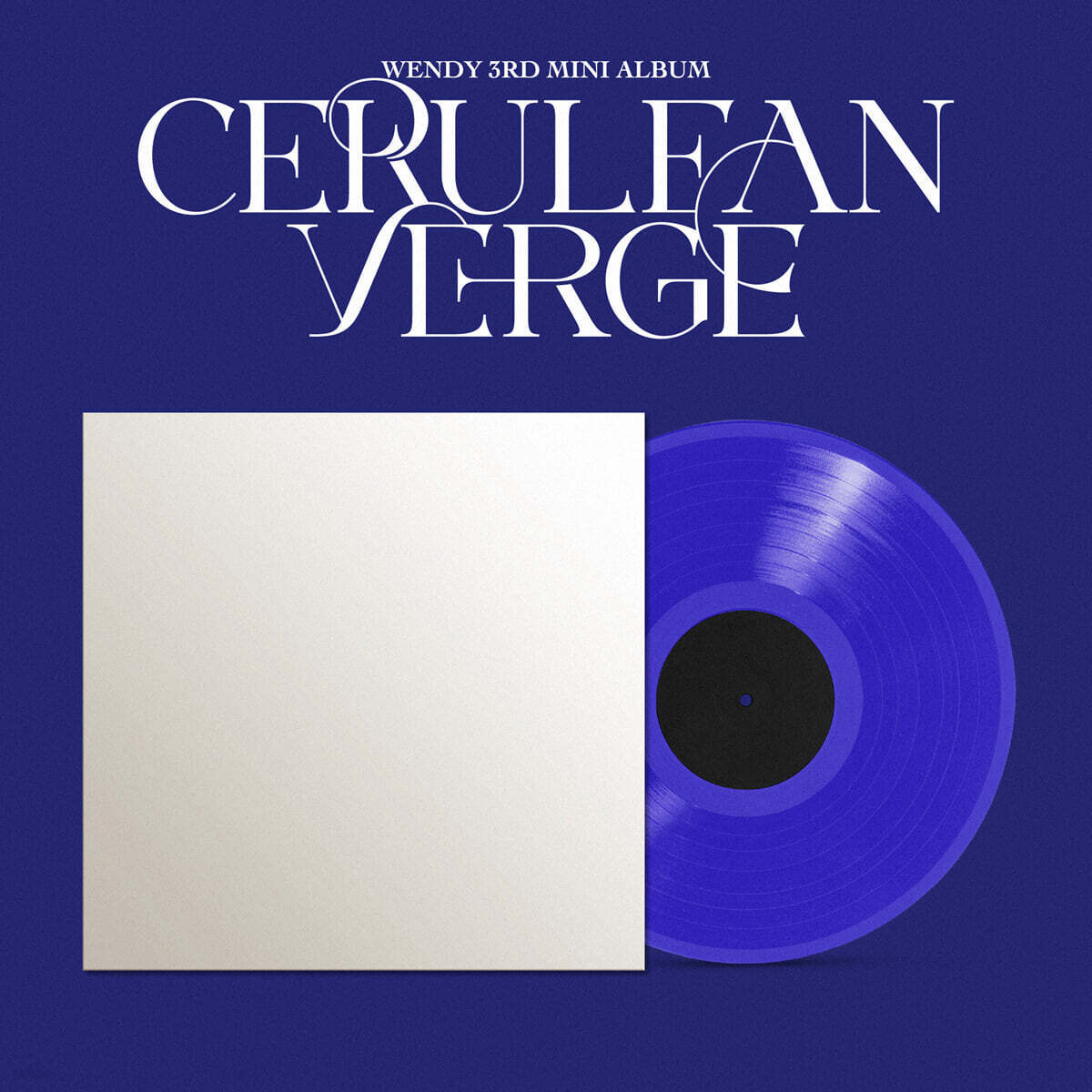 [レコード] WENDY 3rd Album : Cerulean Verge [ブルーカラーLP] / 웬디 3집 / 公式 vinyl