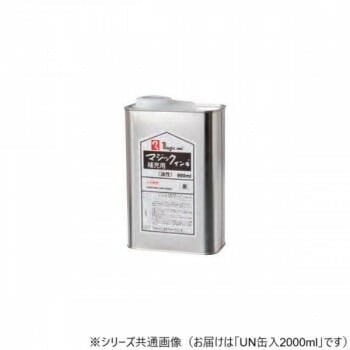 寺西化学工業　マジック　補充インキ　UN缶入　2000ml　油性　黒　MHJ2000-T1
