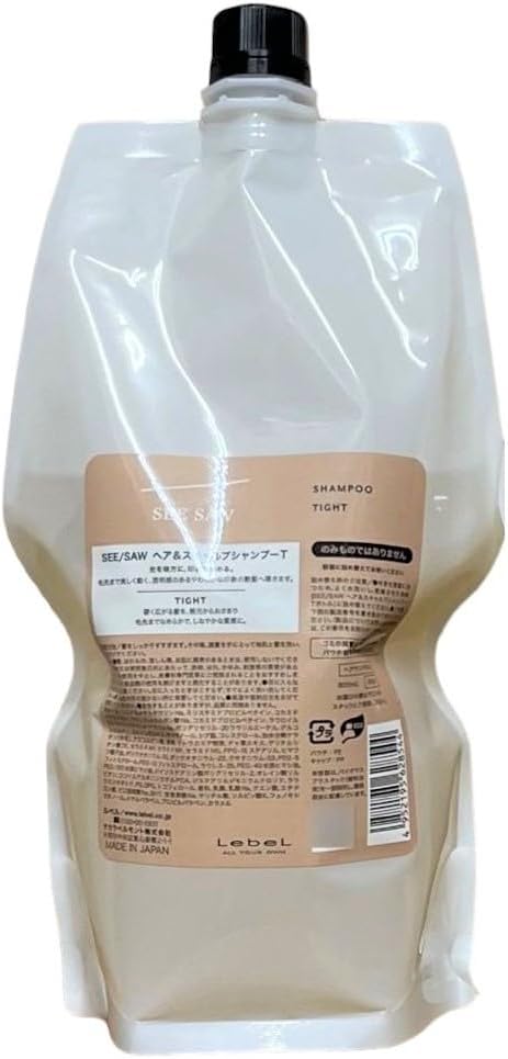 ルベル SEE/SAW ヘア&スキャルプシャンプーT タイト 800ml レフィル