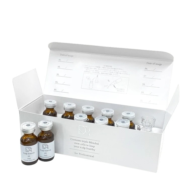 [国内正規品]ディーアールビービー DFスカルプエッセンス Ex 5mL×10本 レカルカ フコキサンチン 幹細胞 エクソソーム サロンケア 頭皮 美容液 サイタイアーユルヴェーダ フ