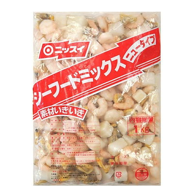 シーフードミックス 冷凍 ニチレイ 1kg イカ 海老 あ...のサムネイル
