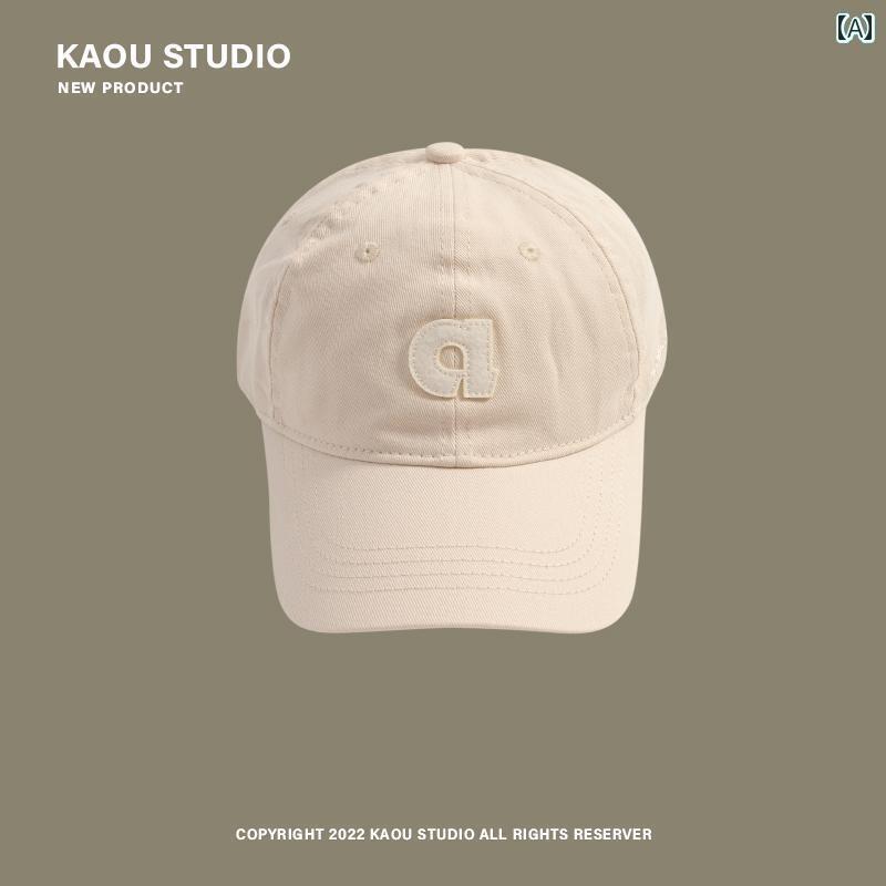 キッズ ベースボール キャップ カジュアル 春夏秋 日除け 帽子 アウトドア スポーツ レジャー カップル 文字 刺繍 アヒル キャップ 男の子 女の子用 子供用 親子 野球帽 顔 小さく