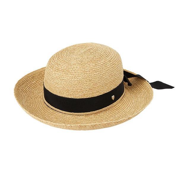 ニューポート 女性 クローシュハット HAT52470 NATURAL MIDNIGHT