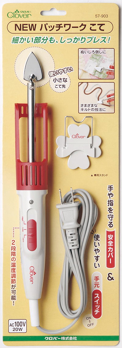 他サイト： Clover NEW パッチワークこて 57-903の商品画像