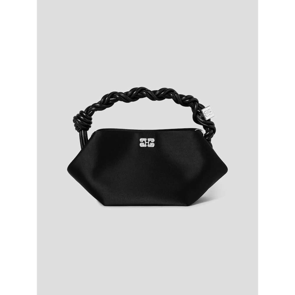 ギャニーブーバッグミニソワールサテン-ブラック QN51D4A035