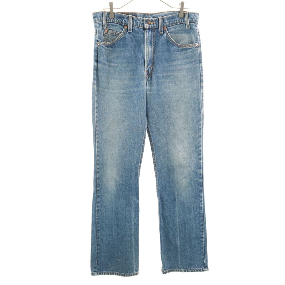 90s オレンジタブ オールド デニムパンツ W33 ウォッシュブルー ジーンズ メンズ