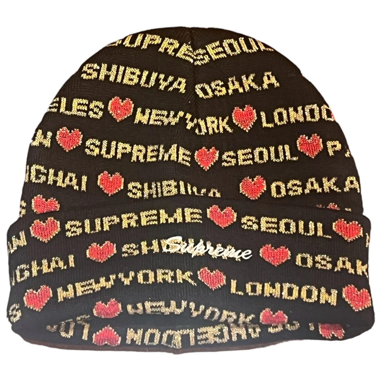 2024FW Hearts Beanie Navy