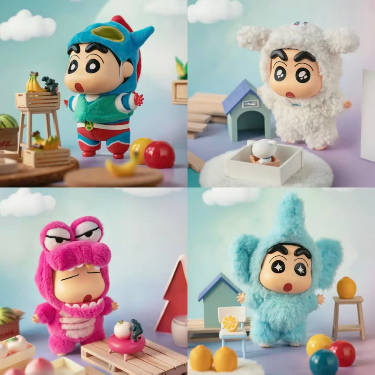 クレヨンしんちゃん 4個入