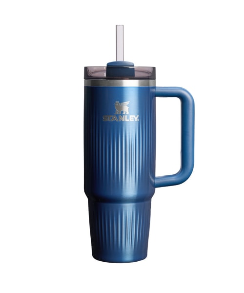 【STANLEY】 QUENCHER H2.0 FLUTED TUMBLER 887ml GLACIAL BLUE SHINE タンブラー 正規品