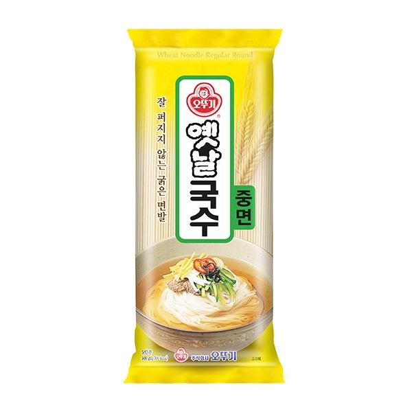 昔麺_中面500G×24EA（1BOX-24ea）