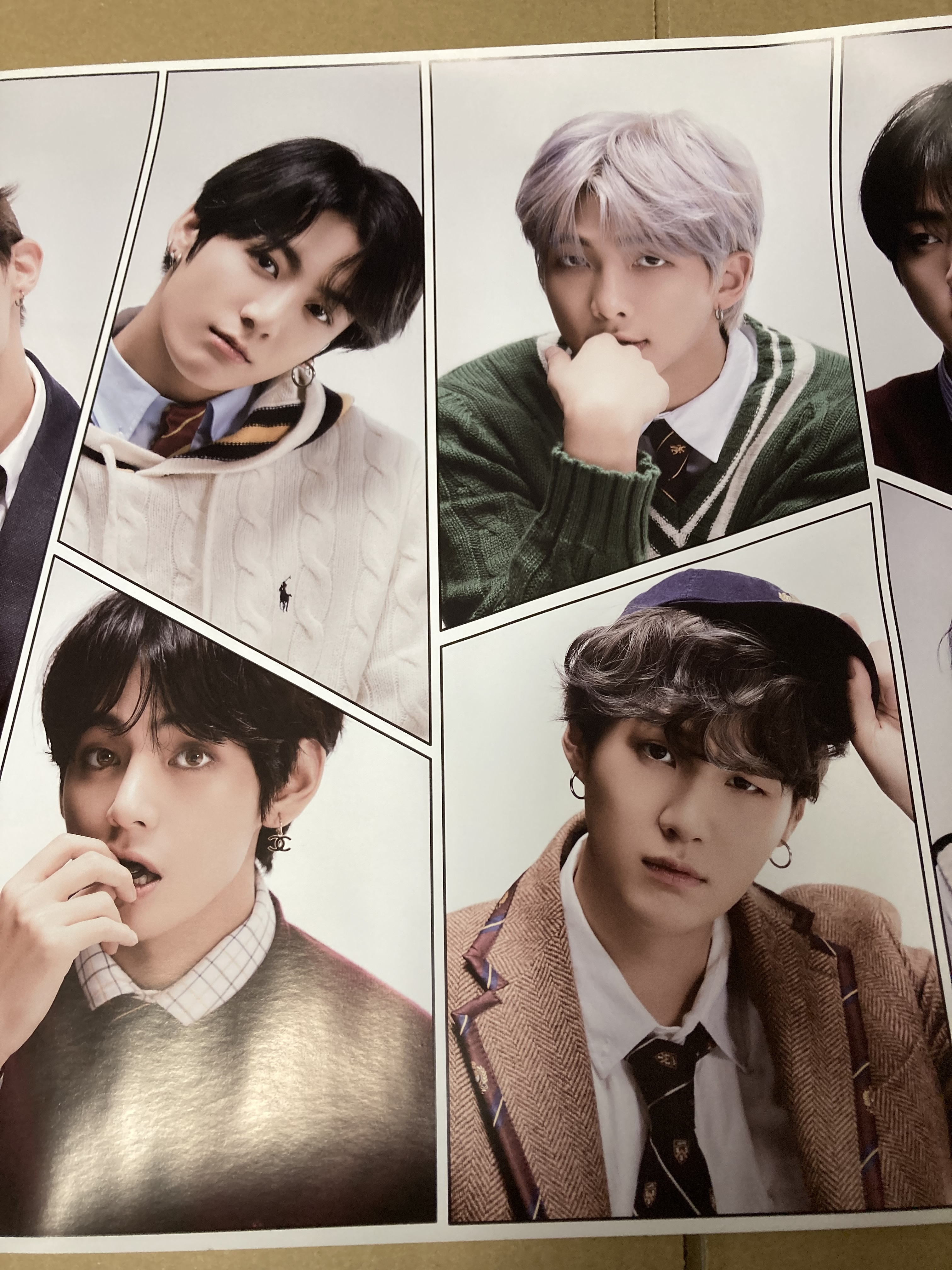 BTS MAP OF THE SOUL 7 特典ポスター 新品　aa