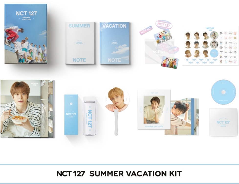 NCT 127 - 2019 SUMMER VACATION KIT / DVD + NCT #127 グッズ / nct 127 手鏡 オプション