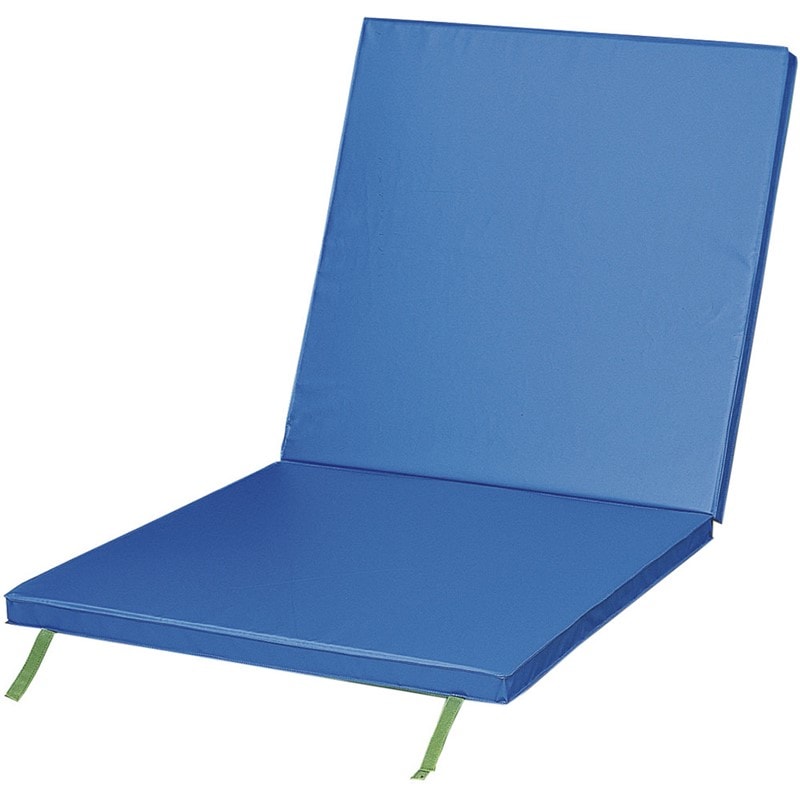 (代引き・個人宅・北海道・沖縄への配送不可)三和体育 カラーマット90X180X4 ブルー ベッ 学校機器 マット (s9210)