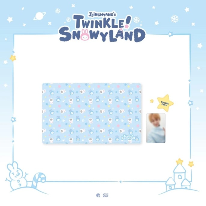 SHINee ONEW BLANKET - JJINGNYANGS TWINKLE SNOWYLAND