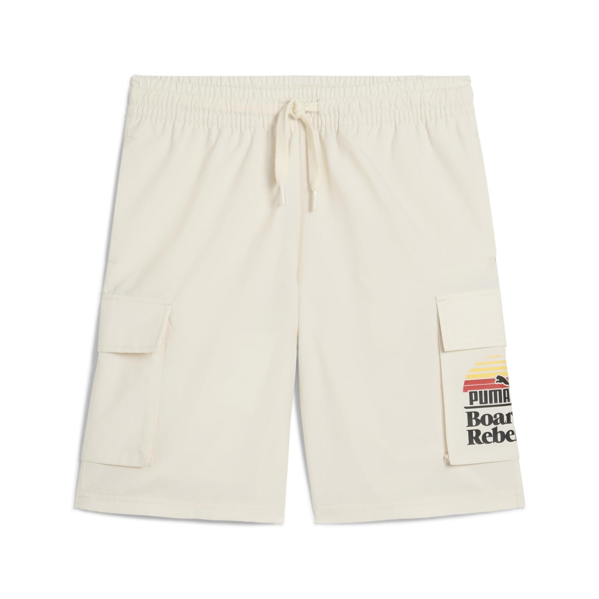 PUMA(プーマ) カジュアル スポーツ キッズ ショートパンツ カーゴショーツMID90S カーゴ チノ ショーツ B 687834ボーイズ