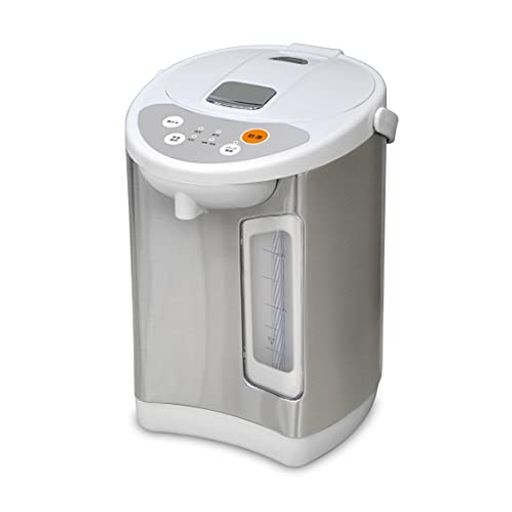 VERSOS 電気ポット 3.2L 保温機能 70度 90度 98度 再沸騰自動ロック カッププッシュ ホワイト VS-KE71