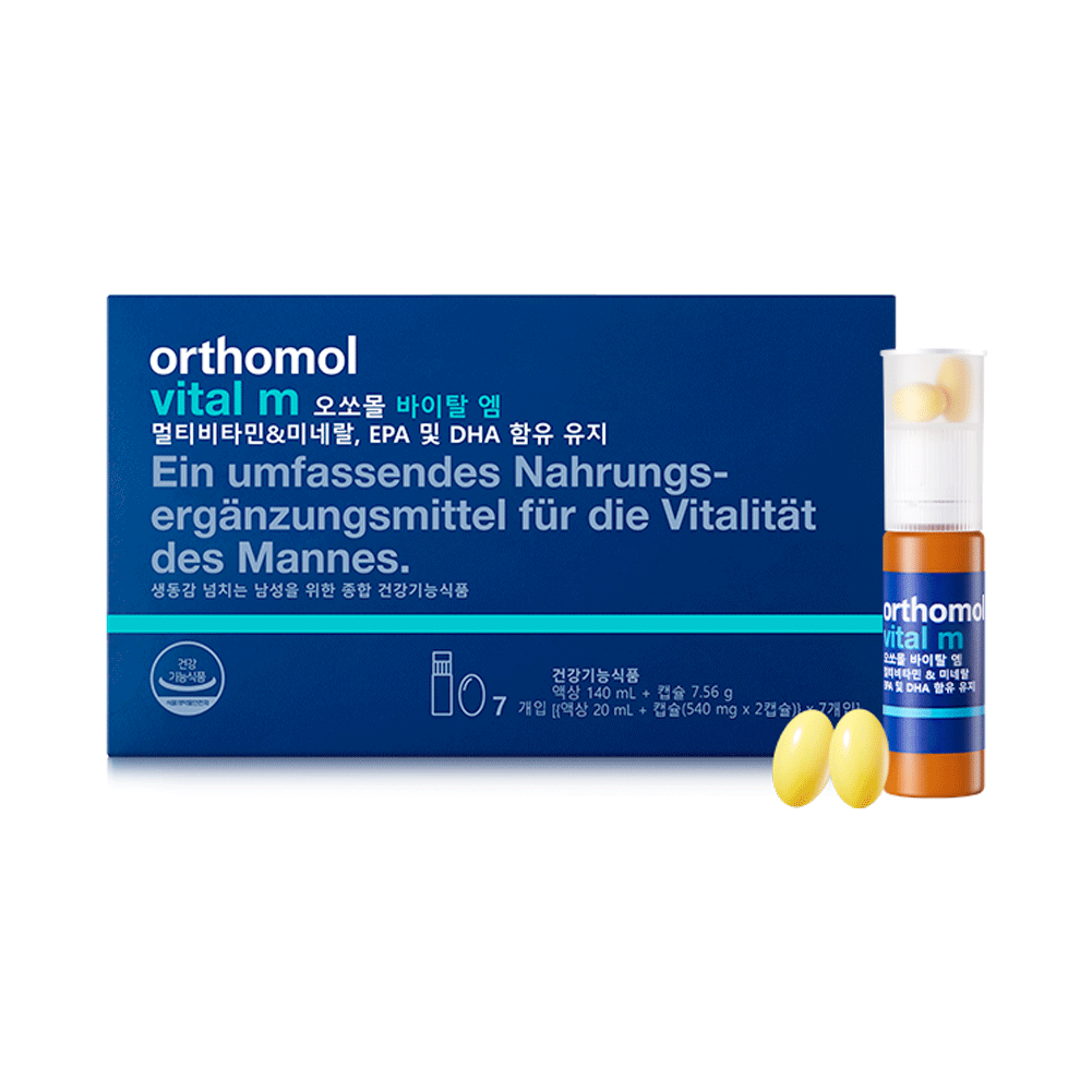 VITAL [M] ドリンク + カプセル型 サプリメント 7日分 X 1個 マルチビタミン ミネラル サプリメント [男性用]