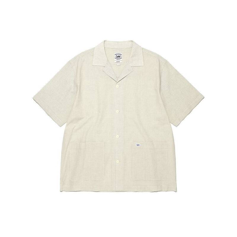 リー LEE カバーオール 半袖シャツ アイボリー LE2602SS02IV 376594