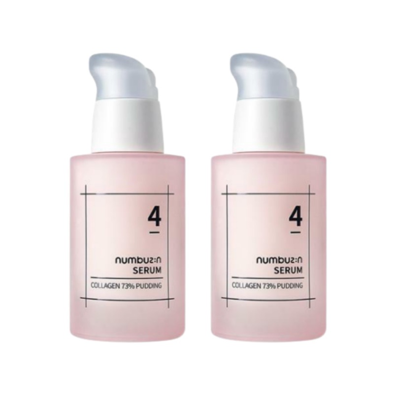 [1+1] 4番 タングルプリン コラーゲン73% セラム 50ml +50ml 【弾力アップ/保湿/エイジングケア】