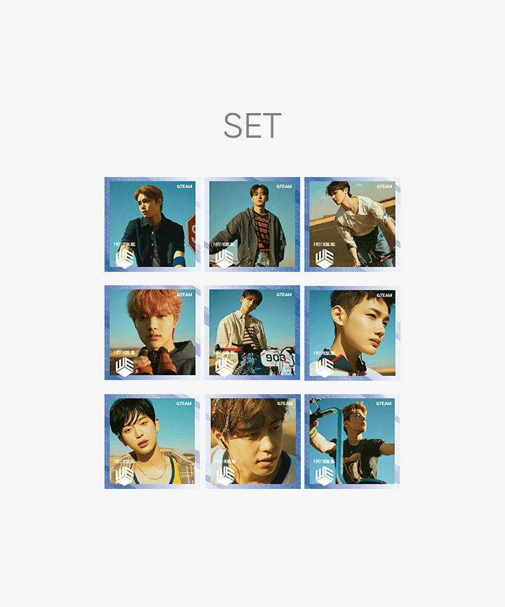 &TEAM 『First Howling : WE』 9 SET