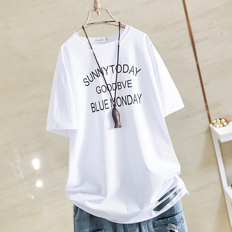 トップス Tシャツ 白トップス 袖あり 半袖 ラウンドネック ストレート Iライン アシンメトリー 透け感 薄手 大人可愛い シンプル カジュアル 大人 おしゃれ お洒落 かっこいい 大人可愛い