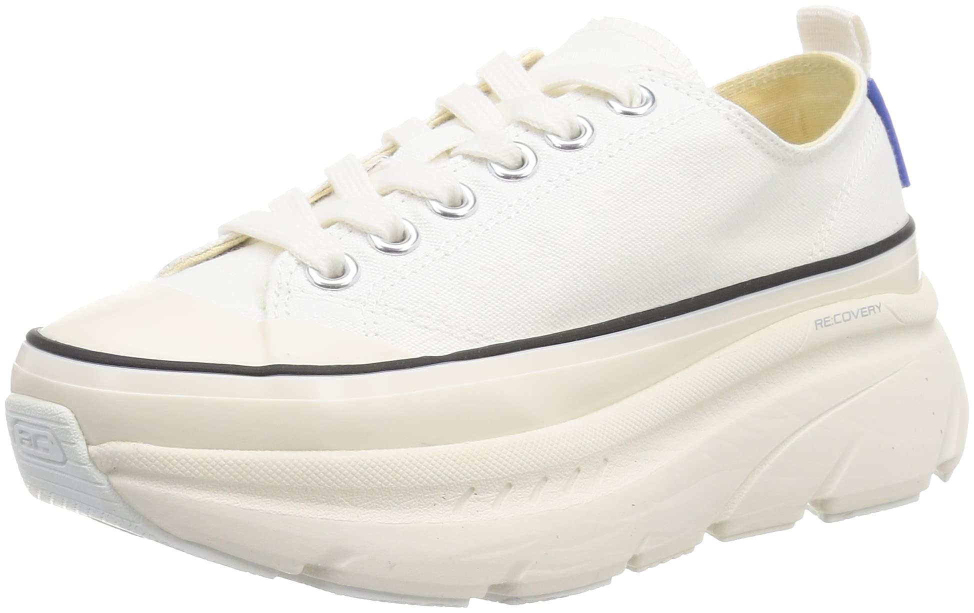 [アキクラシック] スニーカー AKIII RECOVERT COTTON LOW レディース WHITE (WHT) 23.5 cm