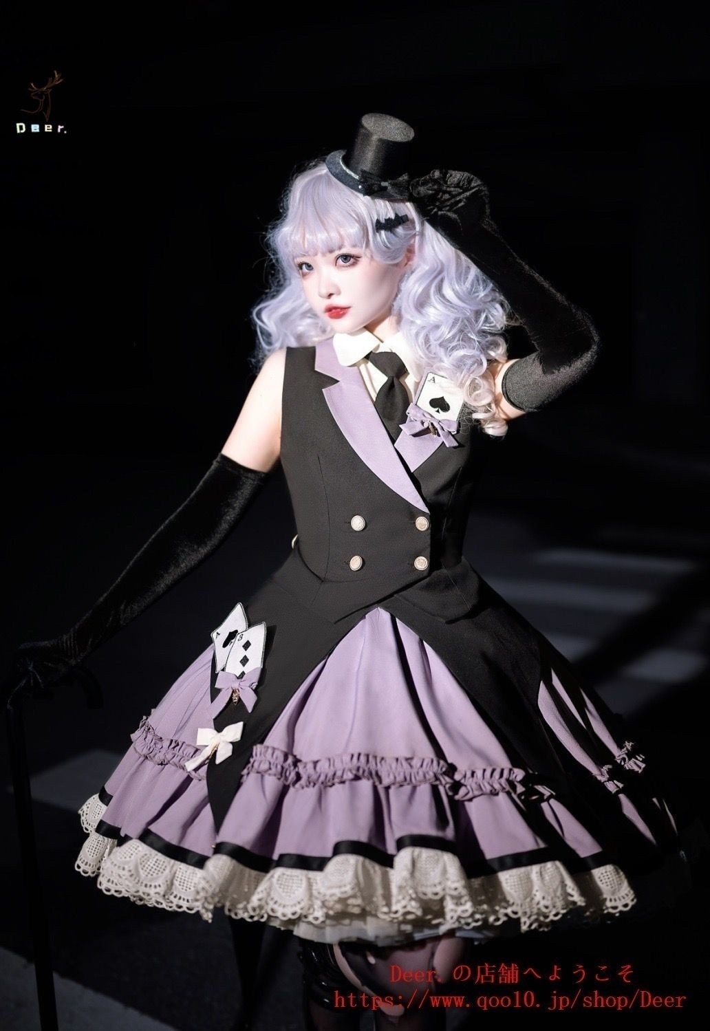 人気SALE 爆発ハロウィンワンピースオリジナル少女怪盗変盗変則ロリータワンピースセットハンサムで甘いお洋服