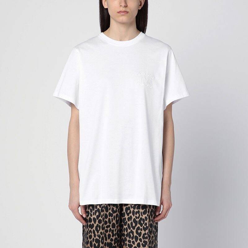24FW マックスマーラ MANGO オーバーフィットTシャツ ホワイト
