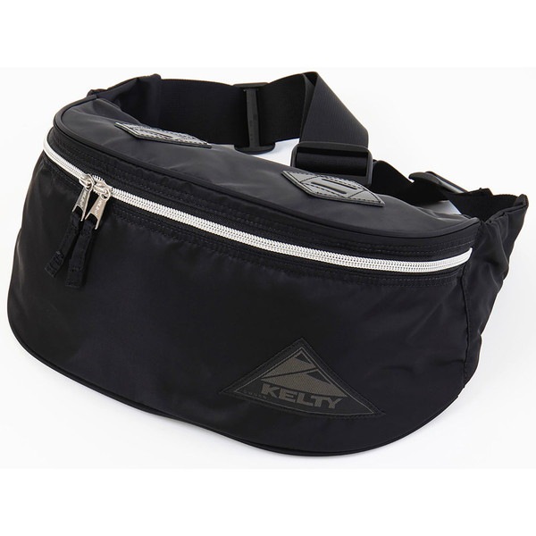 45％OFF 返品交換不可 大特価 KELTY ケルティ ELEGANT METAL ZIP MINI FANNY バッグ 32592378-SILVER